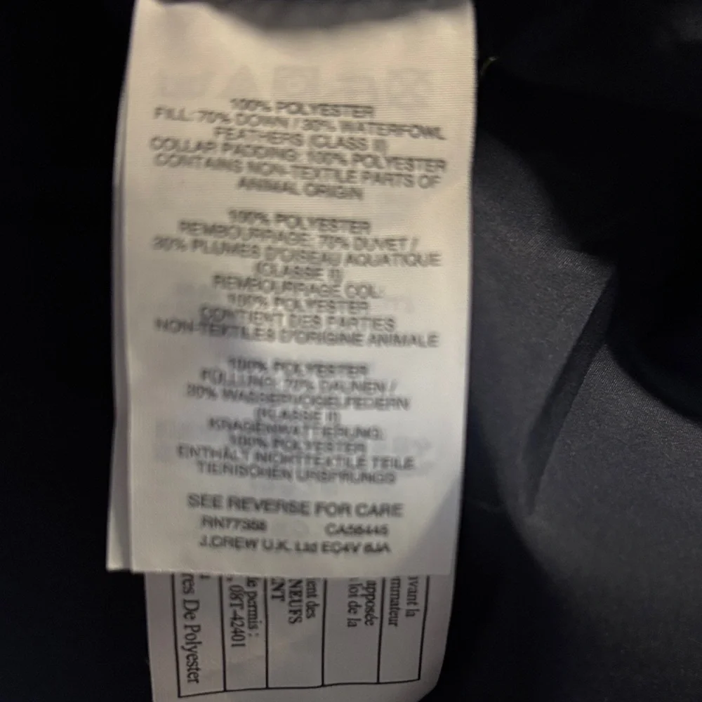 J. Crew Quilted Women’s Gray Vest